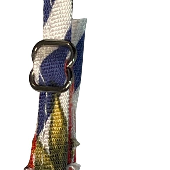 NWT VIBE Apparel Striped & Floral Sleeveless Sundress With Adjustable Straps - Picture 7 of 13